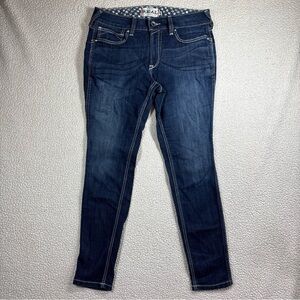 Ariat Real Denim Skinny Women’s Size 32 R Stretch Dark Wash Blue Jeans